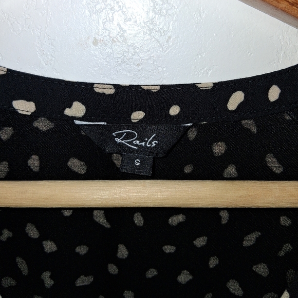 RAILS Karla Black Ivory Smocked Mini Dress - Picture 7 of 8